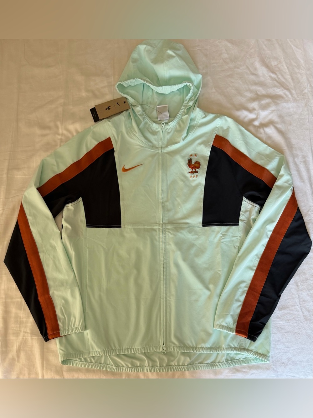 Nike France National Team 2026/27 Woven Soccer Jacket IH1875-393 Men’s Sz: Large